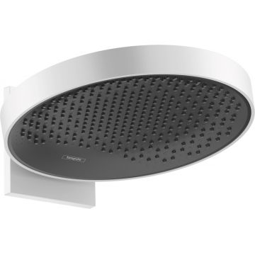 Palarie de dus Hansgrohe Rainfinity 360 1 jet cu placa de conectare la perete alb mat