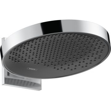 Palarie de dus Hansgrohe Rainfinity 360 1 jet cu placa de conectare la perete crom