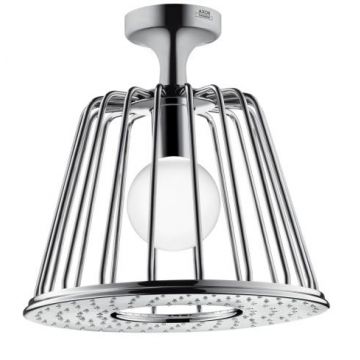 Palarie dus cu lampa LED Hansgrohe Axor Nendo prindere tavan