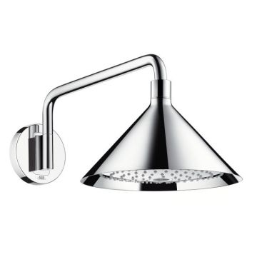 Palarie dus Hansgrohe Axor Front 240 cu 2 tipuri jet prindere perete