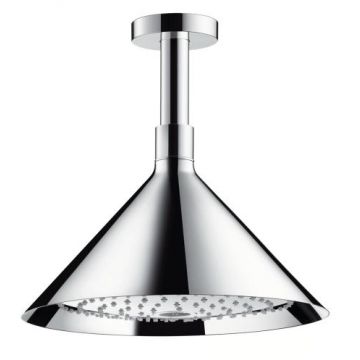 Palarie dus Hansgrohe Axor Front 240 cu 2 tipuri jet prindere tavan