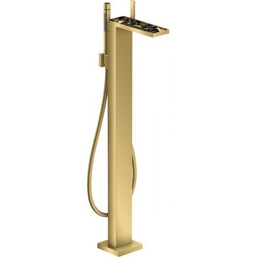 Baterie cada cu montaj pe pardoseala Hansgrohe Axor MyEdition fara placa superioara necesita corp ingropat gold optic lustruit