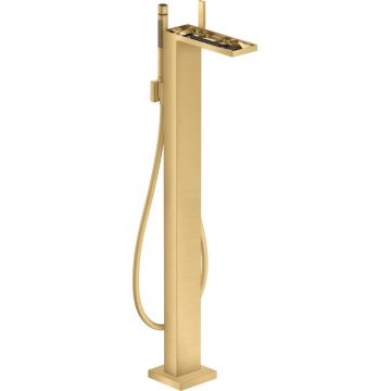 Baterie cada cu montaj pe pardoseala Hansgrohe Axor MyEdition fara placa superioara necesita corp ingropat gold optic periat