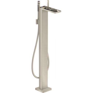 Baterie cada cu montaj pe pardoseala Hansgrohe Axor MyEdition fara placa superioara necesita corp ingropat nickel periat