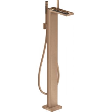 Baterie cada cu montaj pe pardoseala Hansgrohe Axor MyEdition fara placa superioara necesita corp ingropat red gold periat