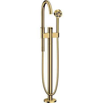 Baterie cada cu montaj pe pardoseala Hansgrohe Axor ONE necesita corp ingropat gold optic lustruit