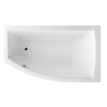 Cada baie asimetrica Radaway Sitera 160x95cm acril orientare dreapta