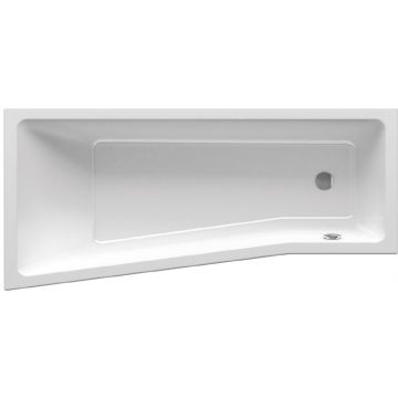 Cada baie asimetrica Ravak BeHappy II 170x75cm acril orientare dreapta