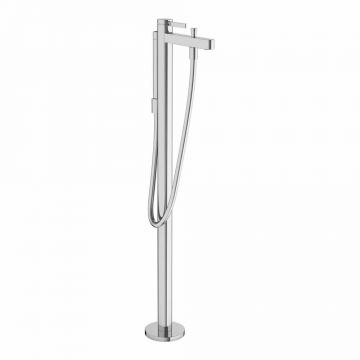 Baterie cada - dus freestanding Hansgrohe Finoris crom monocomanda