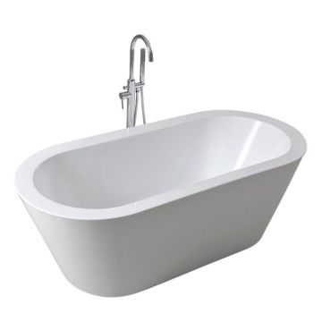 Cada baie freestanding, ovala, Esential Bella Casa, acril, 150 x 75 cm