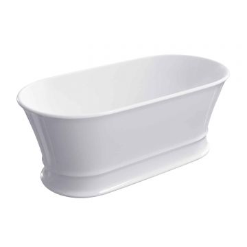 Cada freestanding 160x79 cm Omnires Classica M+ Alb Lucios
