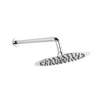 Palarie si brat de dus Ferro Slimline 250 mm crom lucios