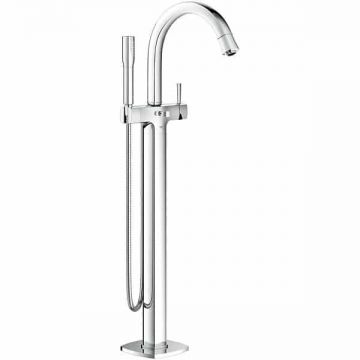 Baterie cada freestanding Grohe Grandera crom