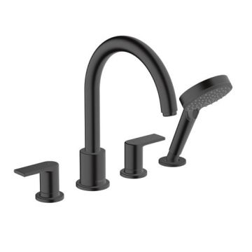 Baterie cada Hansgrohe Vernis negru mat