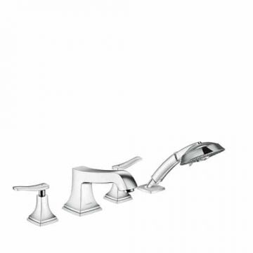 Set baterie pe cada Hansgrohe Metropol Classic crom