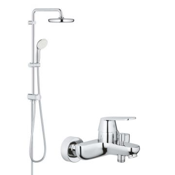 Sistem dus Grohe New Tempesta 210(26381001) +baterie cada Eurosmart Cosmo(32831000)