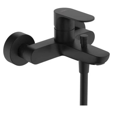 Baterie cada Hansgrohe Rebris S Negru Mat