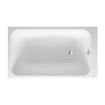 Cada baie rectangulara Duravit DuraStyle 140x80x56cm Alb