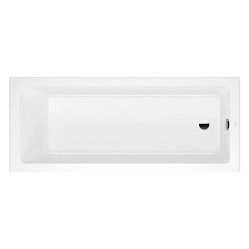 Cada dreptunghiulara pentru inzidire Villeroy  Boch, Targa Plus Solo, 170 x 70 cm, alb alpin