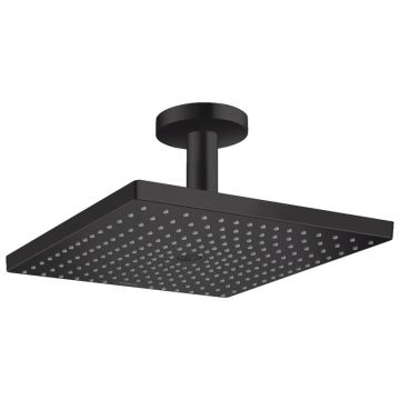 Palarie de dus cu brat Hansgrohe Raindance E 300 Negru Mat