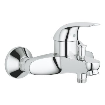 Baterie cada dus Grohe Swift StartEco, monocomanda, alama, 46 mm