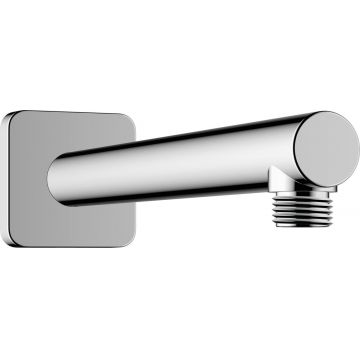 Brat de dus Hansgrohe Vernis Shape 240 mm prindere pe perete si protectie 90 grade, crom - 26405000