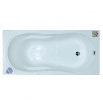 Cada baie acril sanitar Fibrocom Arabella, 1500 x 700 x 540 mm, alb