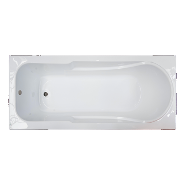 Cada baie Fibrex Siena, acril sanitar, alb, 160x70x38 cm
