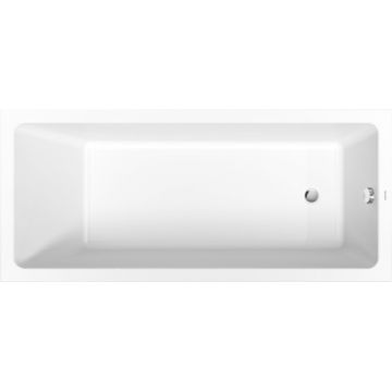 Cada rectangulara Duravit No.1 180x80cm acril alb