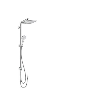 Coloana de dus Hansgrohe Crometta E 240,1 jet EcoSmart, fara baterie, crom - 27289000