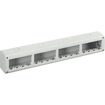 Doza cadru 16 (4+4+4+4) module Matix Bticino 25416, montaj aparent, IP40