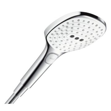 Para de dus Hansgrohe Raindance Select E 120, 3 jeturi, alb crom - 26520400